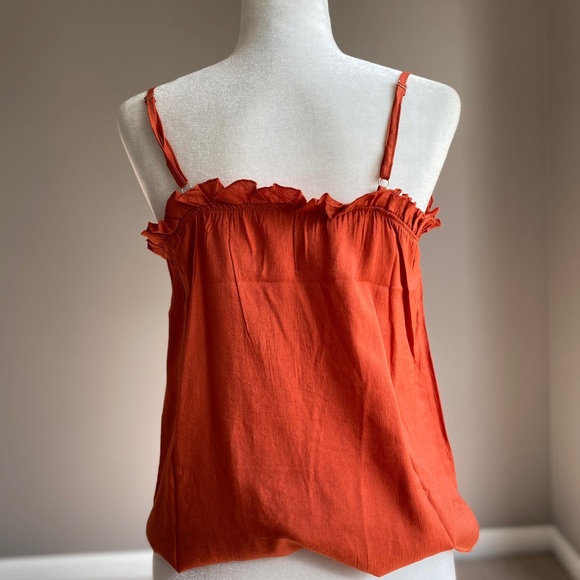 Ruffle Neck Cami - Picture 5 of 9